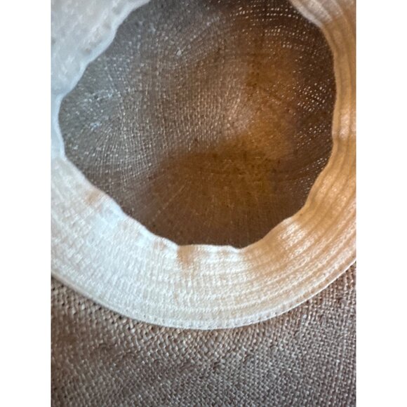 Liz Claiborne Womens Straw Sun Hat With Braided Band Beige - Picture 6 of 6